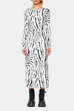 SOLADO Zebra Print Split Hem Long Sleeve Maxi Dress -Solado Sales Shop jpeg fe3369ef 0989 407b 840b 86ec1c77f77d 1800x1800