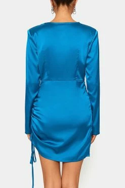 SOLADO Satin Plunging Neck Drawstring Ruched Mini Dress 13 SOLADO Satin Plunging Neck Drawstring Ruched Mini Dress -Solado Sales Shop jpeg fe451da0 7a91 4503 a043 02b86d19ba7b 1800x1800